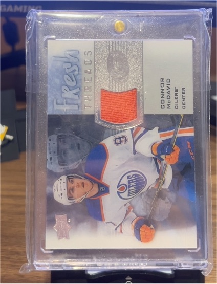 2015 Upper Deck Fresh Threads #FM-CCM Connor McDavid — front