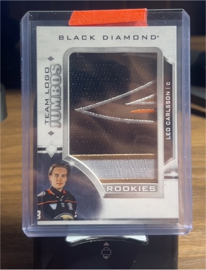 2023 Black Diamond Team Logo Jumbo #JUMBO Leo Carlsson — front