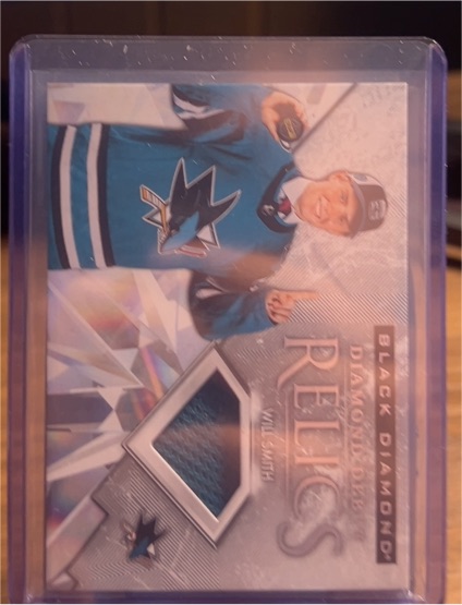 2000 Upper Deck Black Diamond Diamond Relics #BDR-WS Will Smith — front