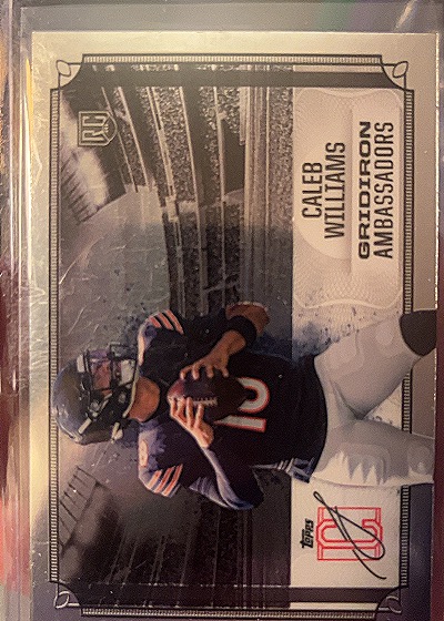 2020 Topps #10 Caleb Williams — front