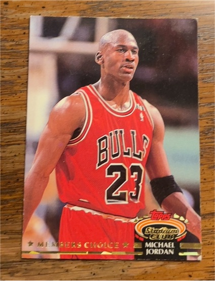 1993 Topps Stadium Club Michael Jordan #MVP-23 — front