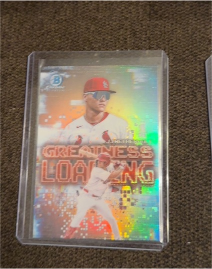 2023 Bowman Chrome Greatness Loading #GL-NG Nolan Gorman — front