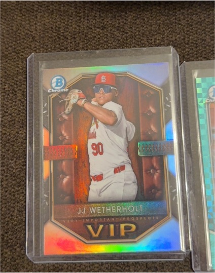 2022 Bowman Chrome VIP #VIP-JJW JJ Wetherholt — front