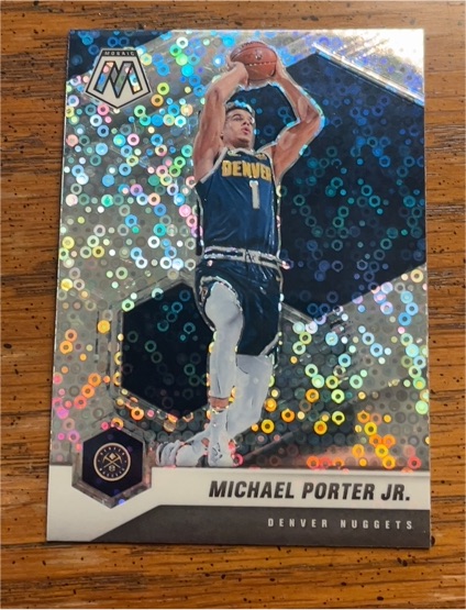 2020 Panini Mosaic #1 Michael Porter Jr. — front