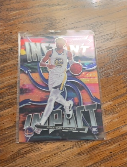 2021 Panini Instant Impact #IM-JK Jonathan Kuminga RC — front