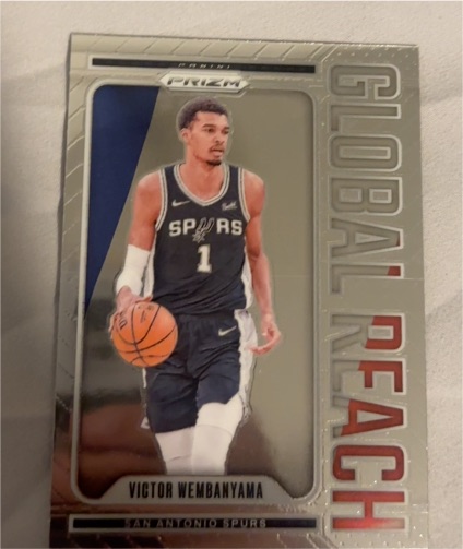 2023 Panini Prizm Global Reach Victor Wembanyama — front