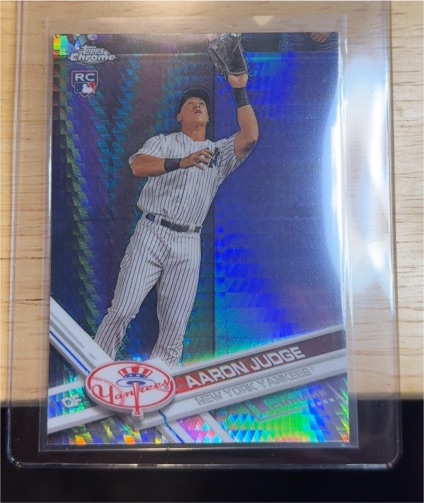 2017 Topps Chrome #RC Aaron Judge — front