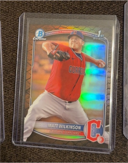 2021 Bowman Chrome #1 Matt Wilkinson — front