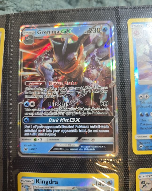 2016 Pokémon SM197 Greninja GX — front