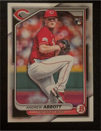 2022 Bowman #BP-AB Andrew Abbott — front