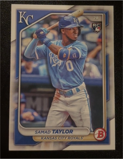2022 Bowman #BTP-2 Samad Taylor — front
