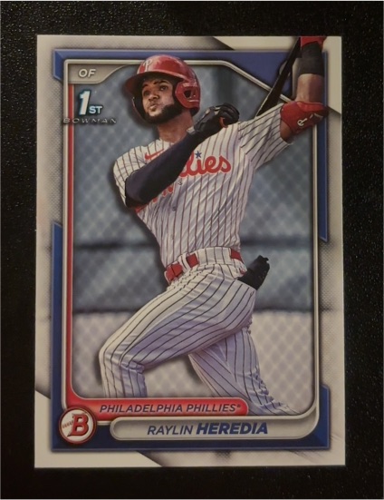 2023 Bowman #1st Bowman Raylin Heredia — front