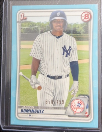 2021 Bowman #350 Jasson Dominguez — front