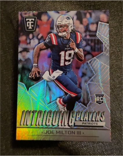 2022 Panini Intriguing Players #19 Joe Milton III — front