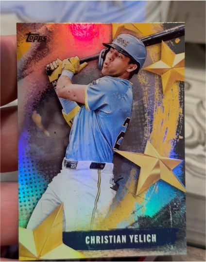 Topps Christian Yelich Stars Parallel — front