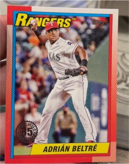 2021 Topps #85 Adrián Beltré — front