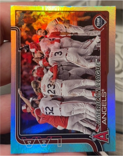 1989 Topps #LA Los Angeles Angels Team Card — front
