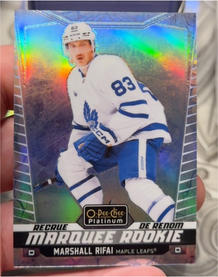 2019 O-Pee-Chee Platinum #83 Marshall Rifai — front