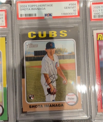 2024 Topps Heritage #564 Shota Imanaga — front