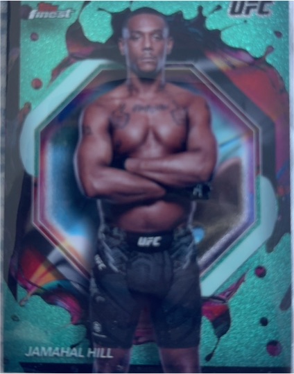 2020 Finest UFC Jamahal Hill — front