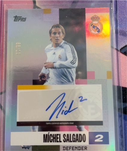2020 Topps #2 Míchel Salgado — front