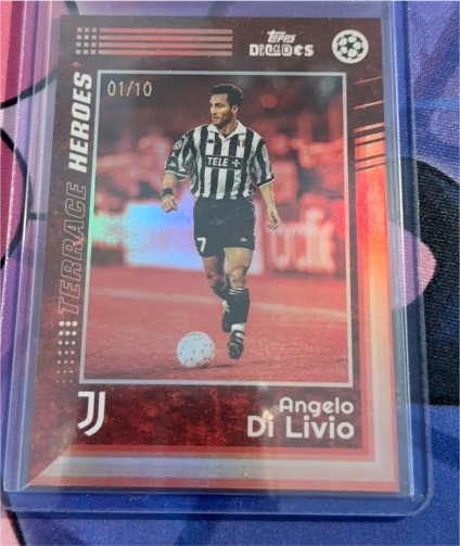 2021 Topps Decades Terrace Heroes #01/10 Angelo Di Livio — front