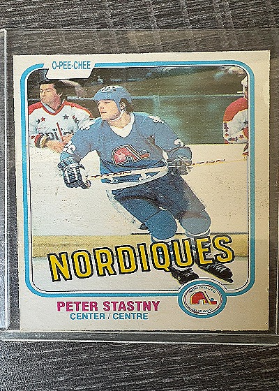 1981 O-Pee-Chee #90 Peter Stastny — front