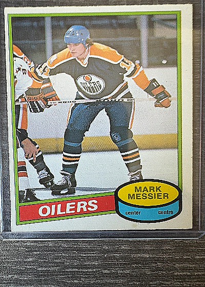 1981 O-Pee-Chee #18 Mark Messier — front