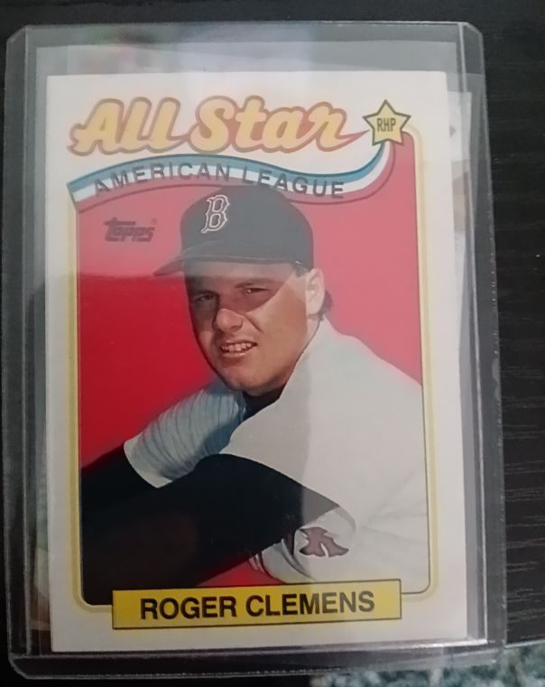 1986 Topps All Star Roger Clemens — front