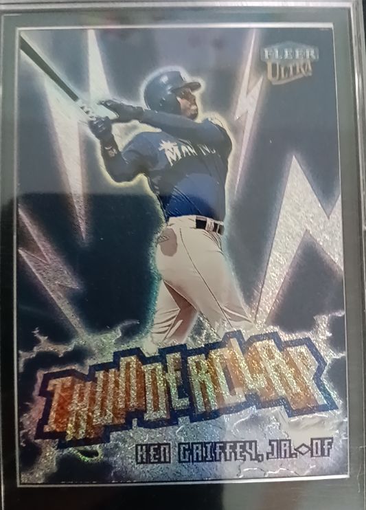 1995 Fleer Ultra Thunderclap #TH-1 Ken Griffey, Jr. — front