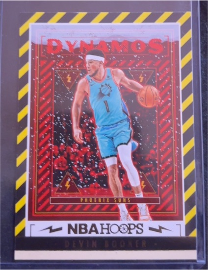 2022 NBA Hoops Dynamos #DYN-1 Devin Booker — front
