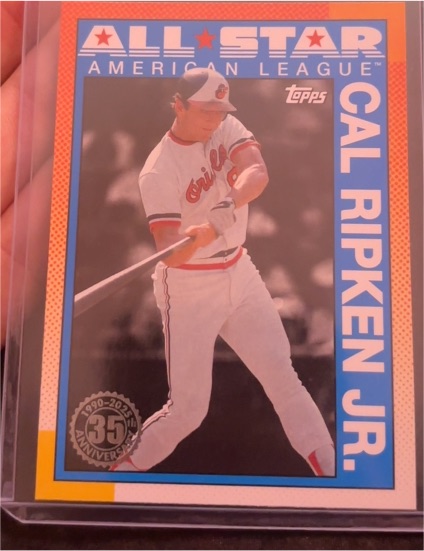 1990 Topps #35 Cal Ripken Jr. All-Star — front