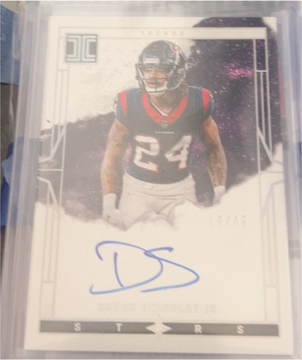 2021 Panini Illusions #24 Derek Stingley Jr. — front