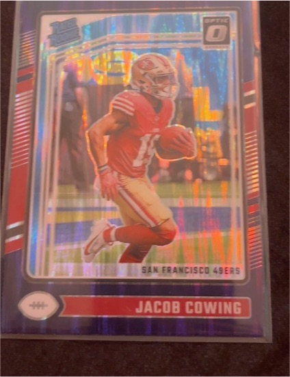 2023 Donruss Optic #198 Jacob Cowing — front