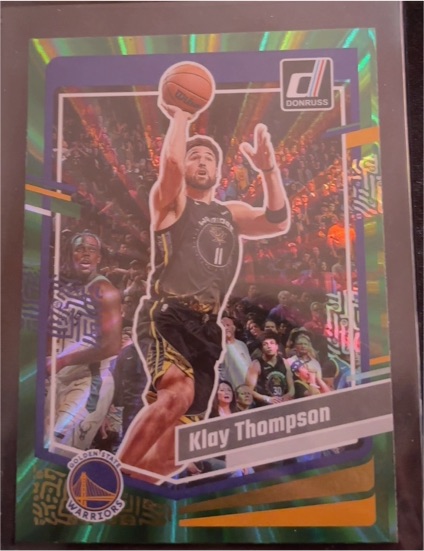 2022 Donruss #11 Klay Thompson — front