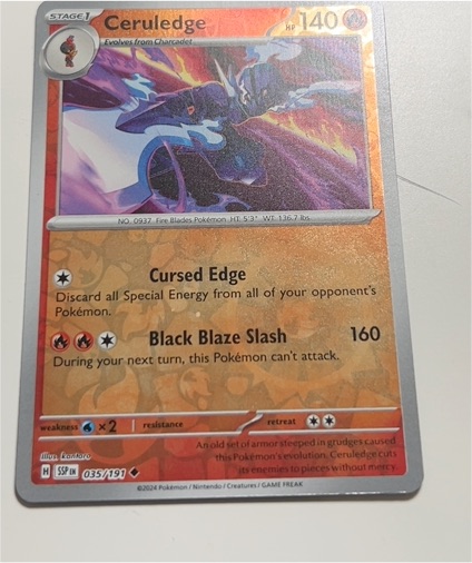 2024 Pokémon S9a #035 Ceruledge — front