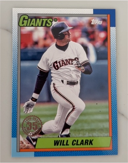 2021 Topps #35 Will Clark — front
