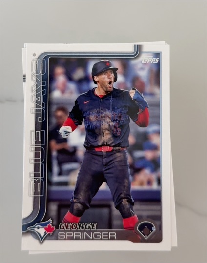 2023 Topps #4 George Springer — front