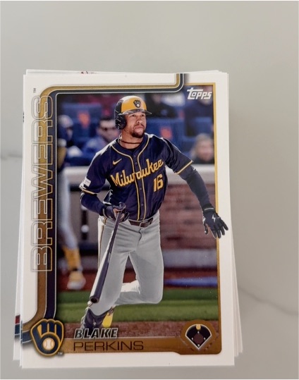 2023 Topps #16 Blake Perkins — front