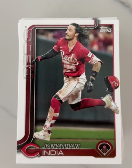 2023 Topps #REDS Jonathan India — front