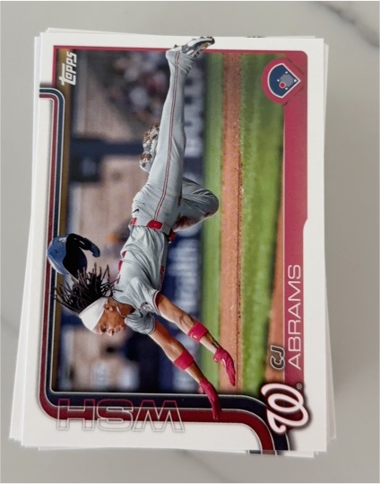 2023 Topps HSM CJ Abrams — front
