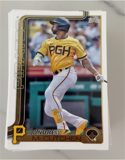 2023 Topps #P-1 Andrew McCutchen — front