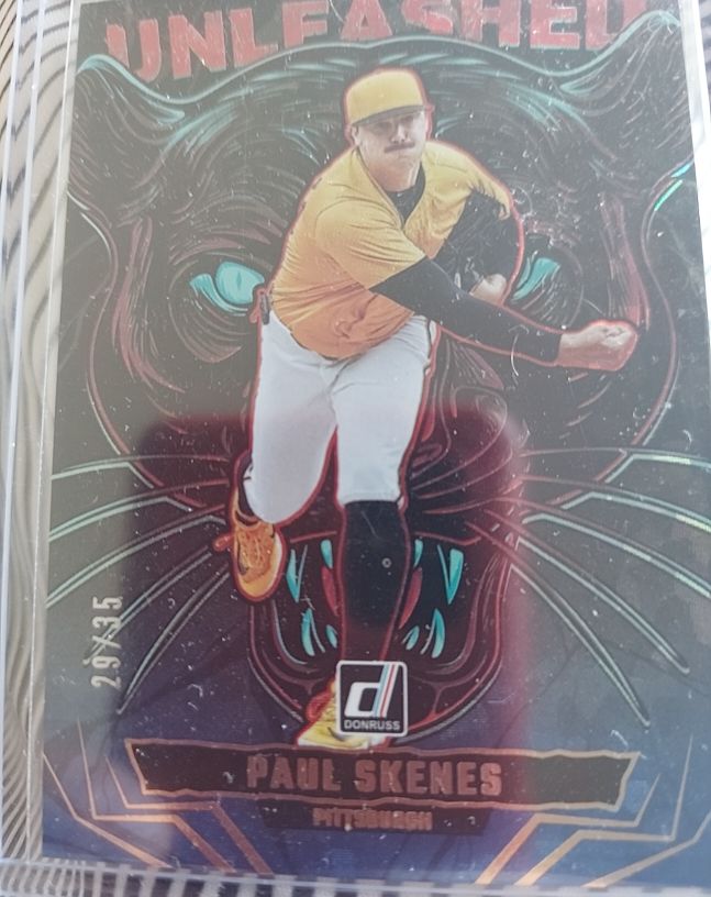 2023 Donruss Unleashed #29 Paul Skenes — front