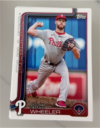 2023 Topps #PHI Zack Wheeler — front