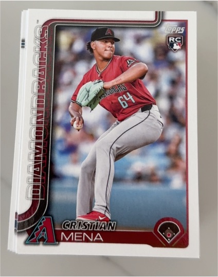 2023 Topps #64 Cristian Mena — front