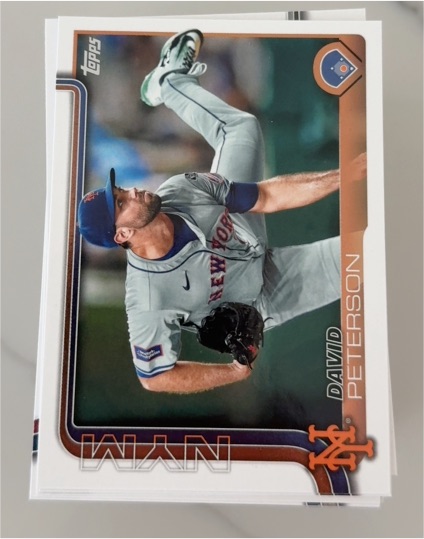 2023 Topps #David Peterson — front