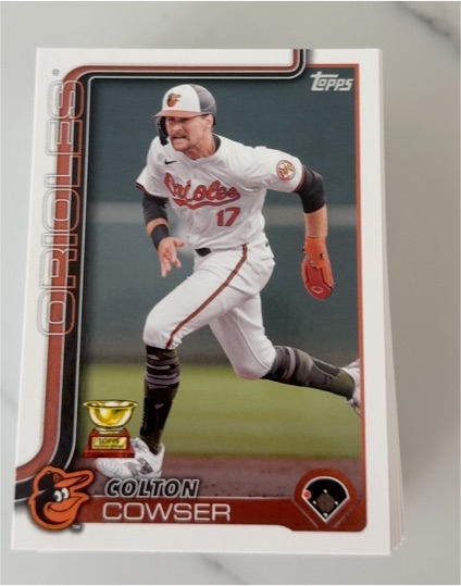 2023 Topps #17 Colton Cowser — front
