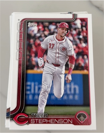 2023 Topps #37 Tyler Stephenson — front