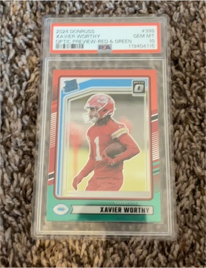 2024 Donruss #356 Xavier Worthy — front