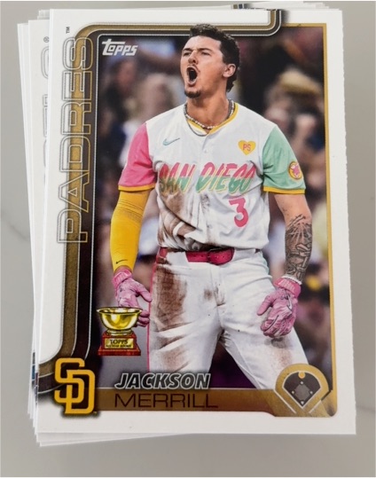 2023 Topps #PS-JM Jackson Merrill — front